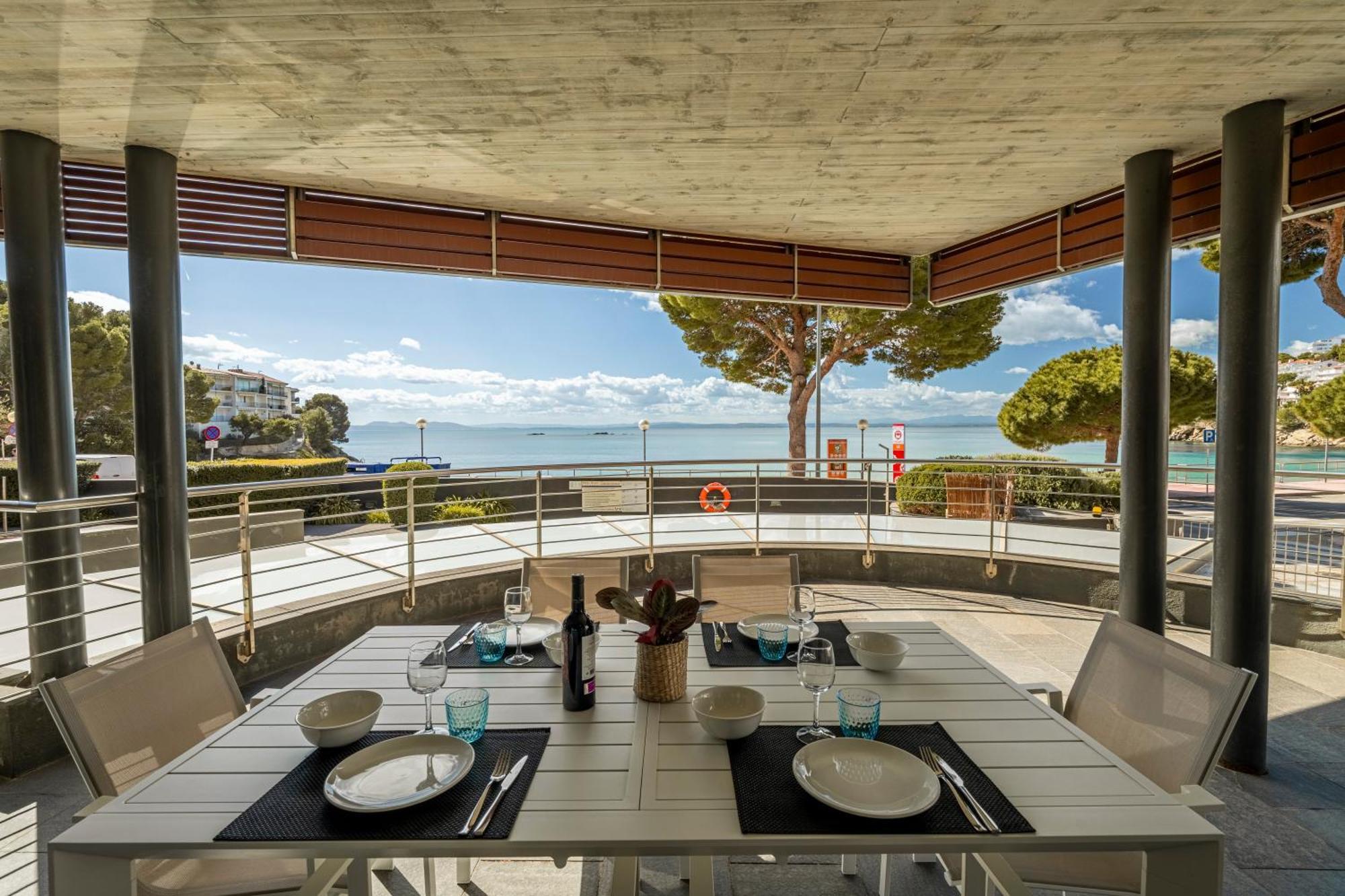 Apartamento Con Gran Terraza Delante Del Mar Росес Екстер'єр фото