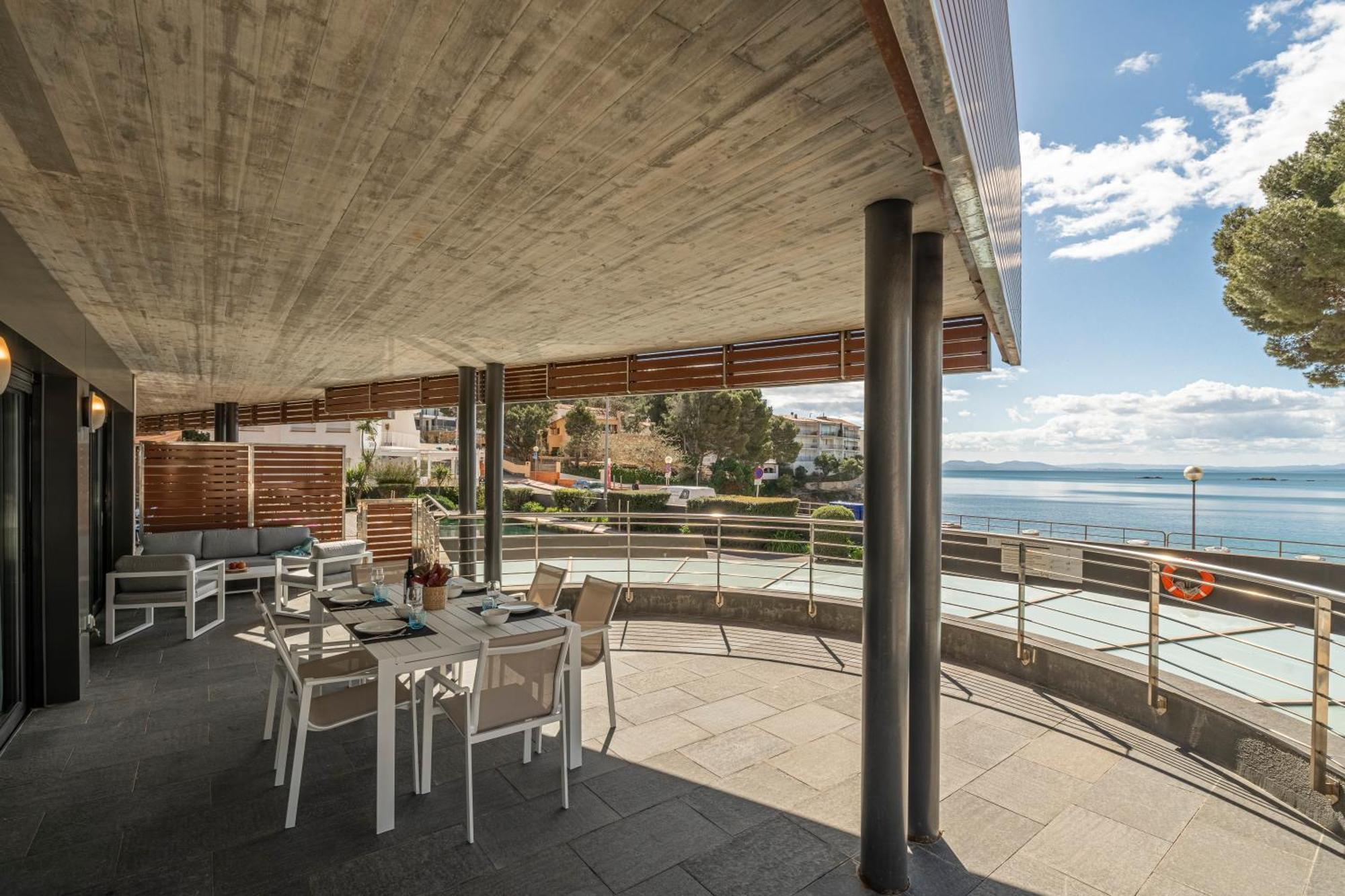 Apartamento Con Gran Terraza Delante Del Mar Росес Екстер'єр фото